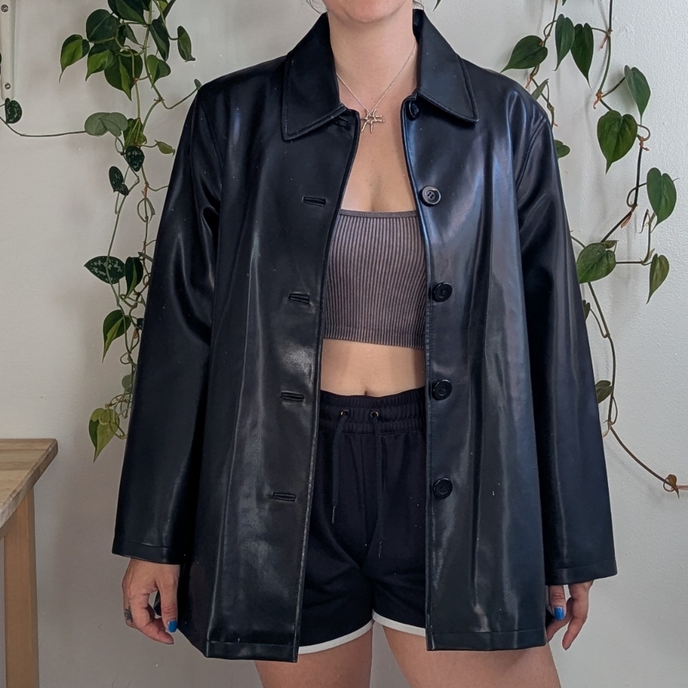 🖤 Vegan Leather Jacket